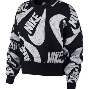 Nike icon clash fleece crewneck sweatshirt